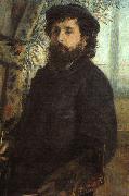 Pierre Renoir Portrait of Claude Monet oil painting artist
